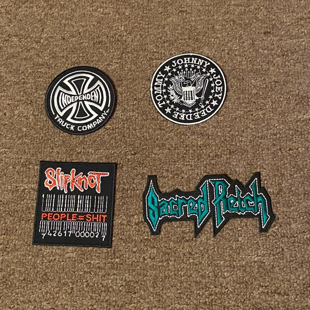 Iron on patches